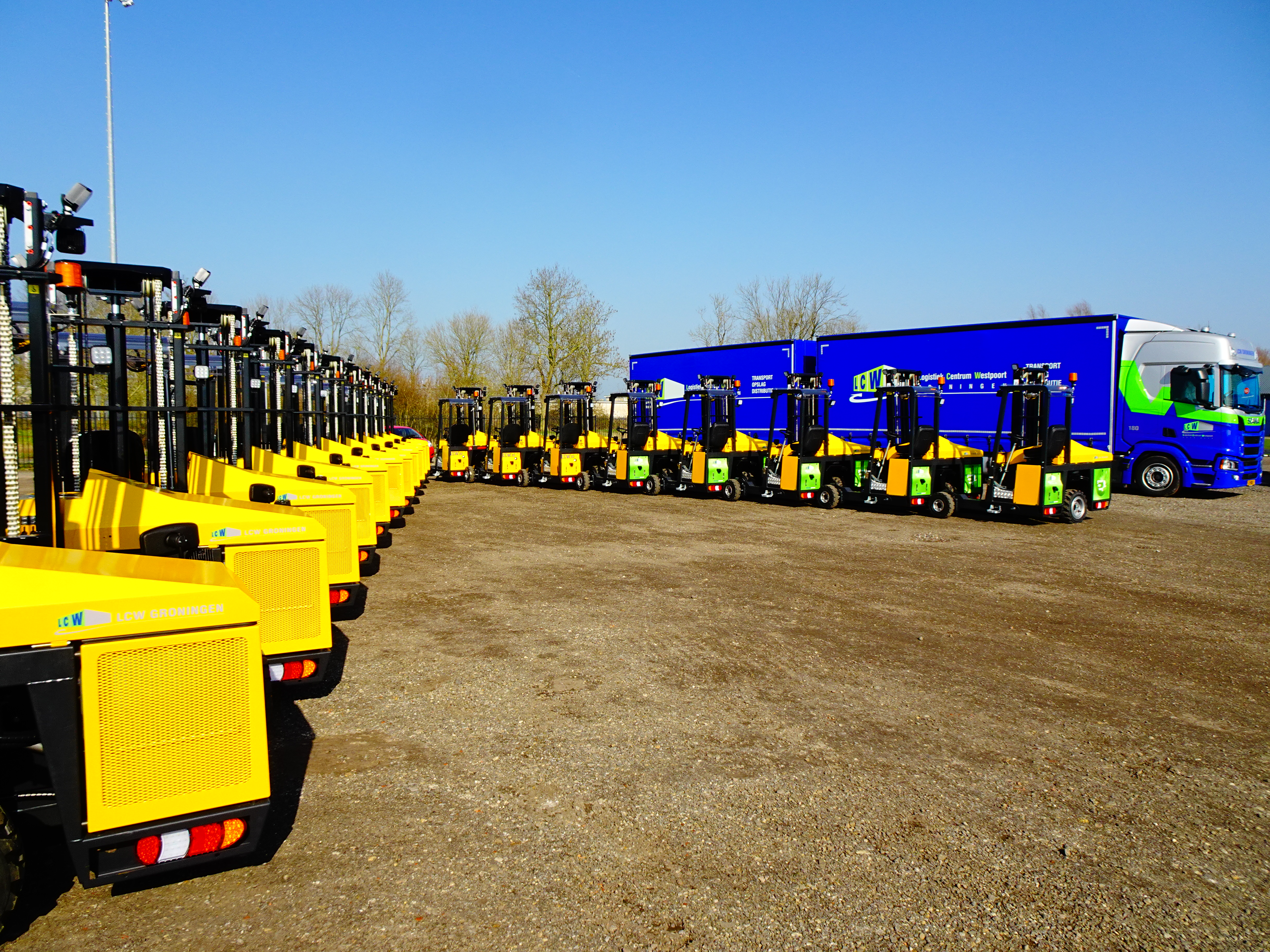 Twintig nieuwe Terberg Kinglifters voor LCW Groningen