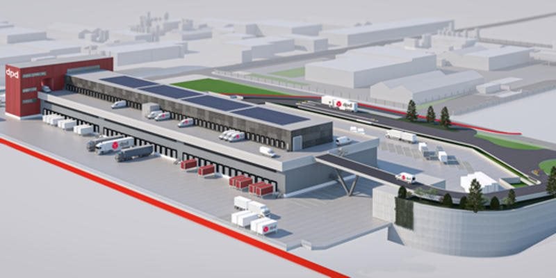 Terberg electric swap body carrier supports DPD's sustainability objectives